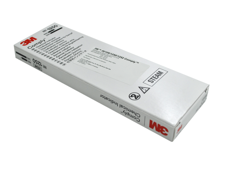 TEST WSKAŹNIK DO AUTOKLAWY STERYLIZACJI 3M COMPLY 1250