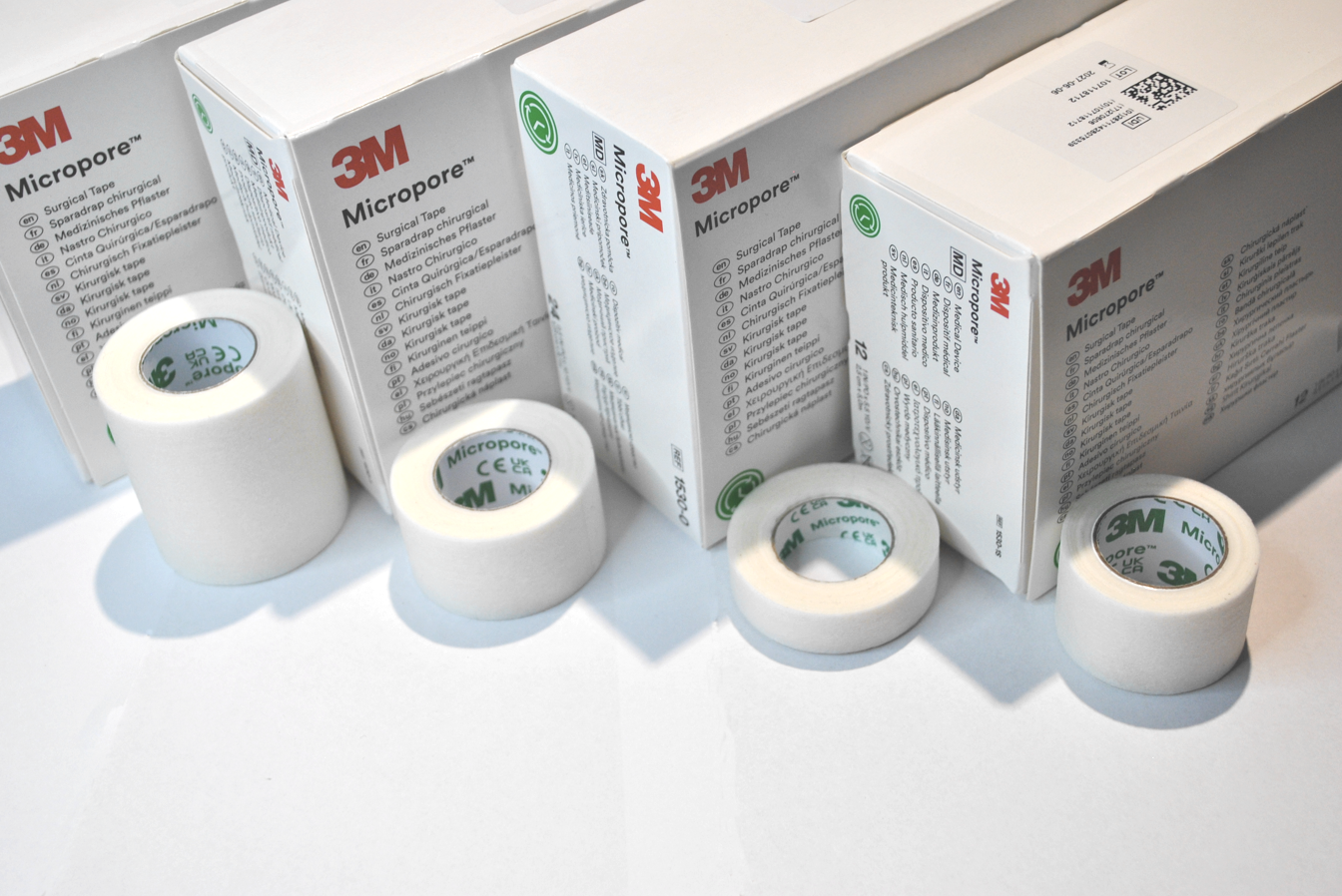 PLASTER PRZYLEPIEC MICROPORE 3M 1,25x9,1 BIAŁY 1SZT 1530-0