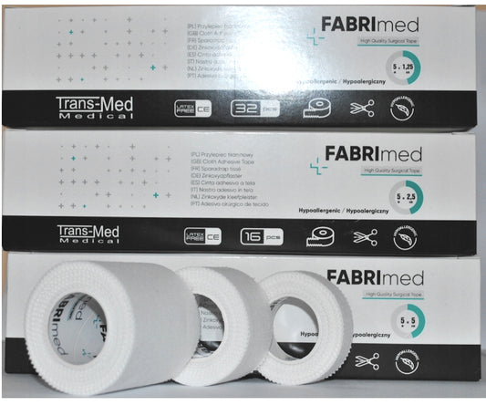 Przylepiec na rolce bez opatrunku 1,25cm x 5m Fabrimed 32 SZT