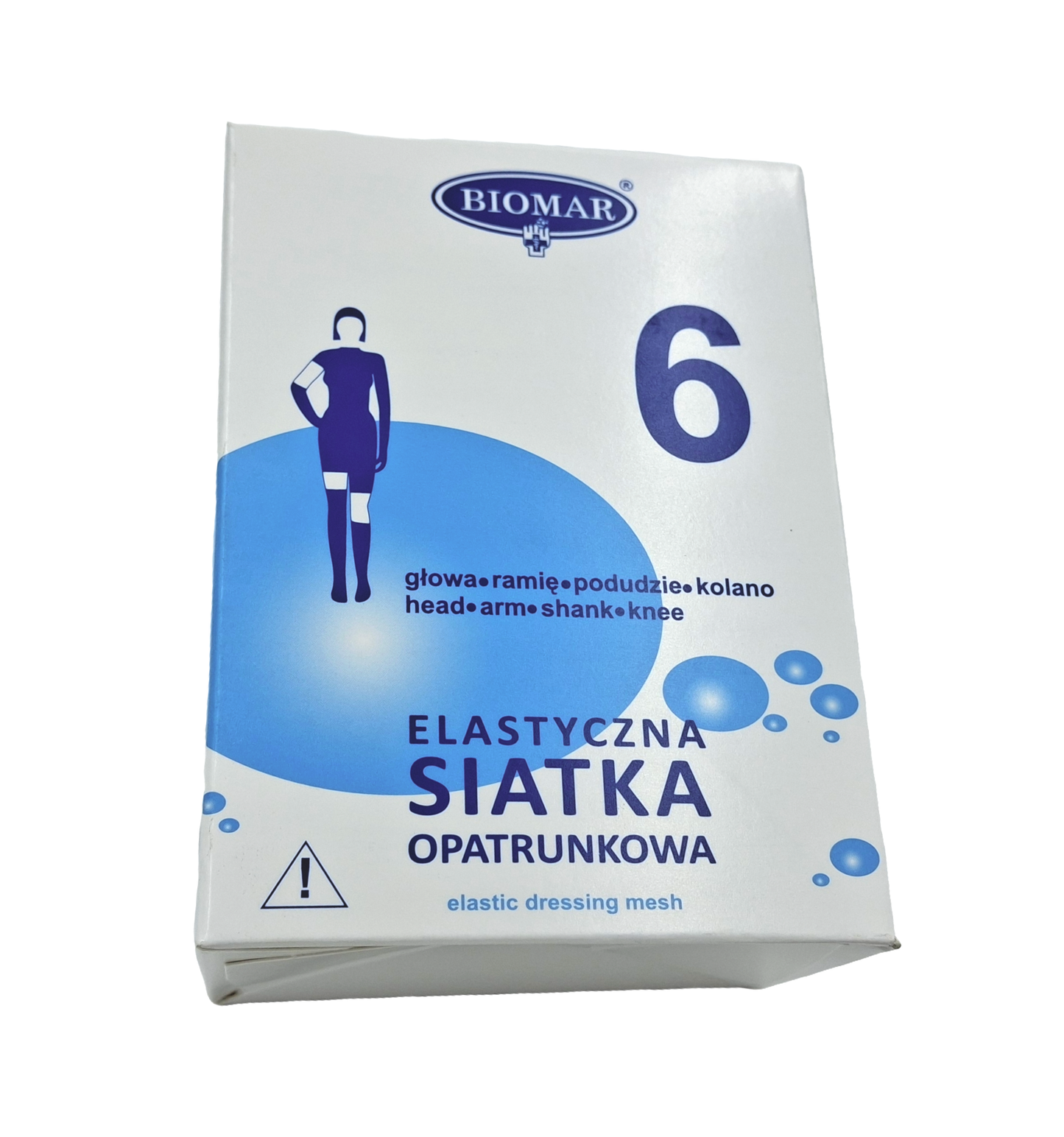 Elastyczna siatka opatrunkowa głowa ramię roz 6 1m 1SZT