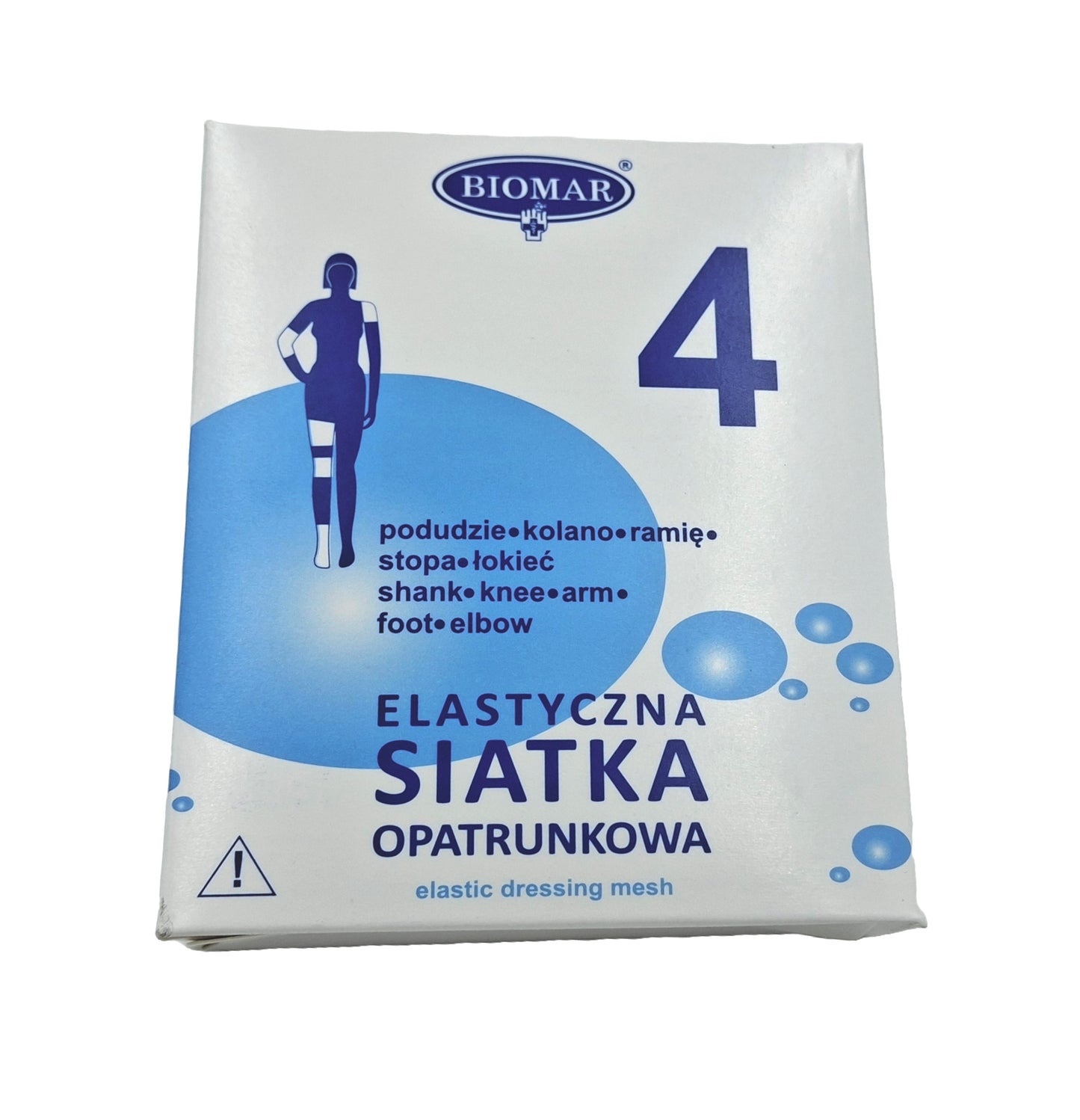 Elastyczna siatka opatrunkowa Nr 4 Biomar 1SZT