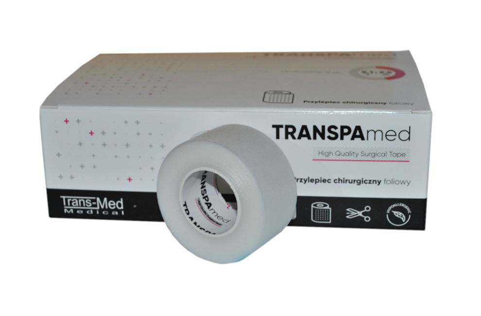 Przylepiec foliowy TRANSPAmed 2,5cm x 9,1m 1SZT
