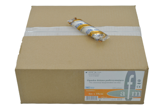 Opaska dziana Bandaż AFM 10 cm x 4m 100SZT