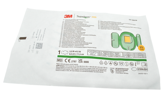 TEGADERM CHG 1657R Rozmiar 8,5cm x 11,5cm 1SZT
