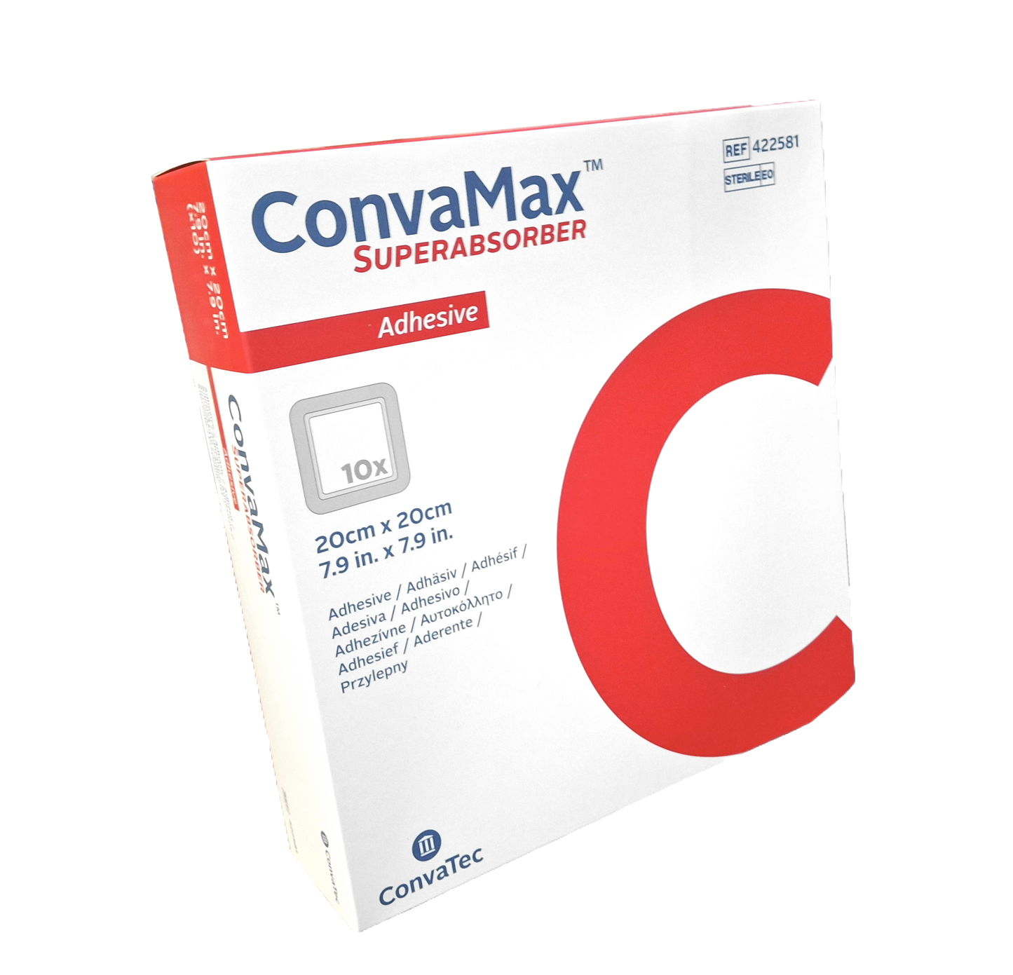Opatrunek ConvaMax Superabsorber 20 x 20 cm 10 SZT.