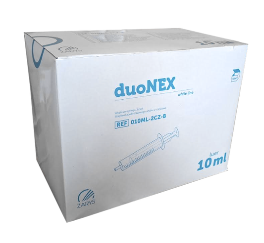 Strzykawka iniekcyjna duoNEX 10 ml 100 szt.