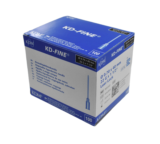Igły iniekcyjne KDM KD-Fine Igła 0,7 x 30 mm 100 szt.