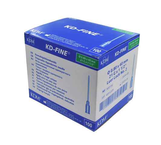 Igły iniekcyjne KDM KD-Fine Igła 0,8 x 40 mm 100 szt.