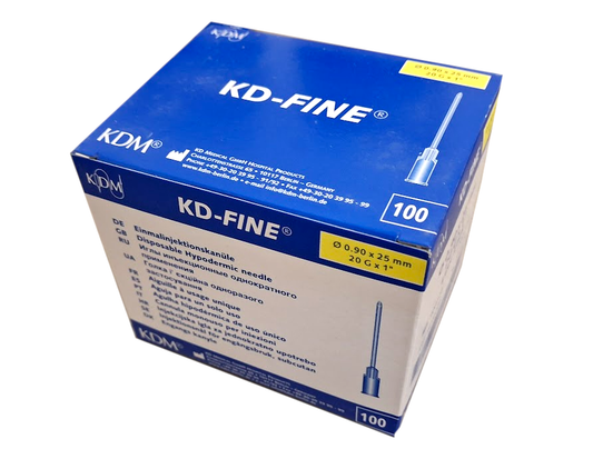 Igły iniekcyjne KDM KD-Fine Igła 0,9 x 25 mm 100 szt.