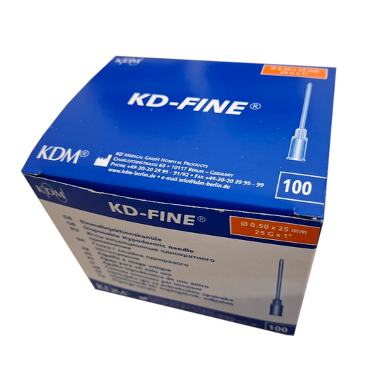 Igły iniekcyjne KDM KD-Fine Igła 0,5 x 25 mm 100 szt.