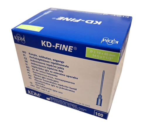 Igły iniekcyjne KDM KD-Fine Igła 2,1 x 40 mm 100 szt.