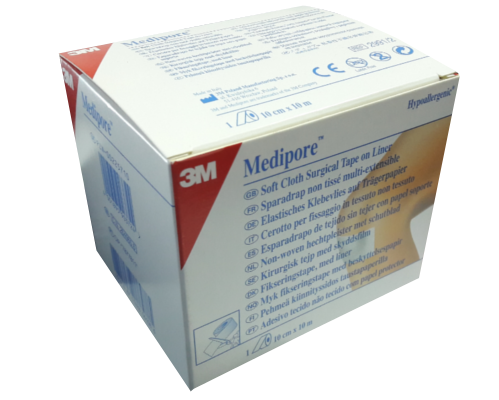 MEDIPORE LINER PRZYLEPIEC WŁÓKNINOWY 10cm x 10m