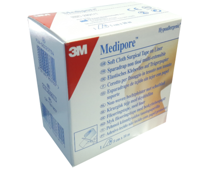 MEDIPORE LINER PRZYLEPIEC WŁÓKNINOWY 5cm x 10m