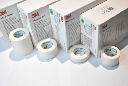 PLASTER PRZYLEPIEC MICROPORE 3M 1,25x9,1 BIAŁY 1SZT 1530-0