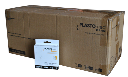 PLASTER TKANINOWY PLASTOmed CLASSIC 8cm x 1m 1SZT
