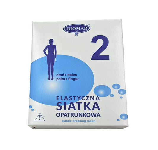 Elastyczna siatka opatrunkowa 2cm x 1m Biomar 1SZT