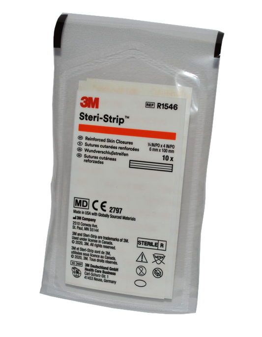 R1546 STERI STRIP 6mm x 100mm PASKI DO ZAM RAN 1SZT