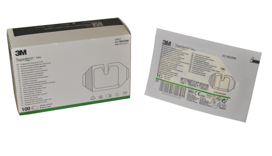 TEGADERM 1623W 3M do mocowania kaniul 100SZT.