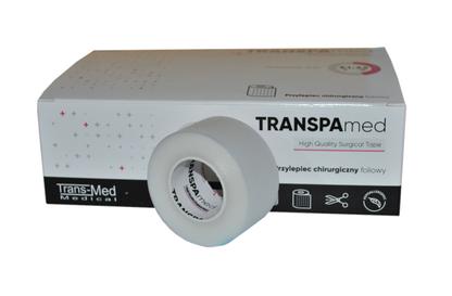 Przylepiec foliowy TRANSPAmed 2,5cm x 9,1m 12SZT