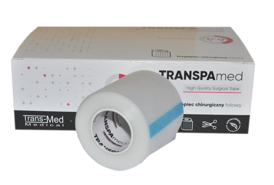 Przylepiec foliowy TRANSPAmed 5cm x 9,1m 1SZT